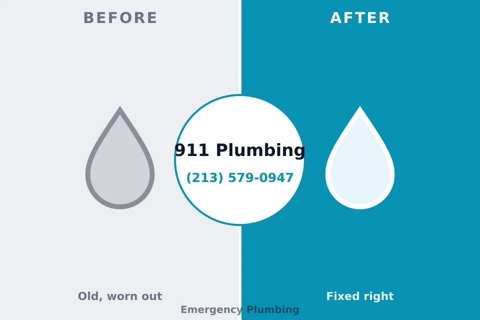 Before and after: plumbing company St. Stephen, SC